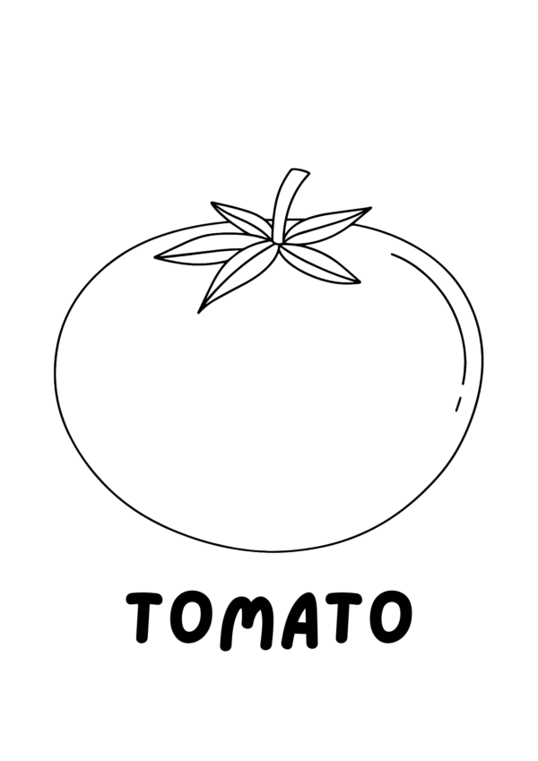 Vegetables Coloring Book (20 Pages) – Fun, Educational & Creative! 🌿🎨 - Image 5